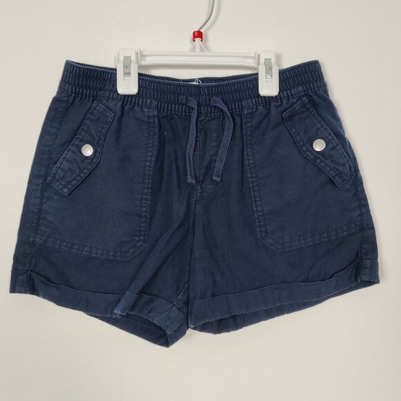 Gap Girl's Blue Shorts Size Youth XL Nautical Cotton Summer Beach Vacation - Picture 1 of 7